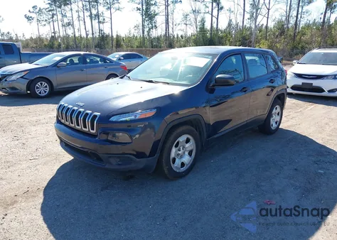 2016 Jeep Cherokee Sport z USA, uszkodzony, nr VIN 1C4PJLAB9GW113725